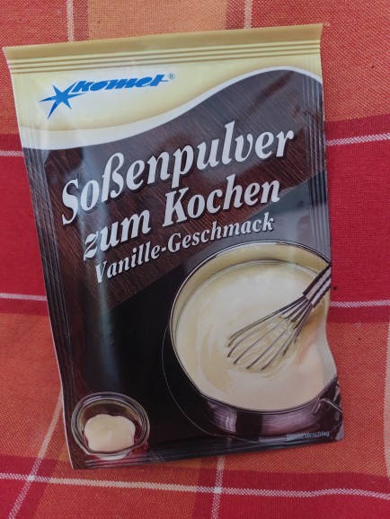 Soßenpulver zum Kochen Vanille-Geschmack